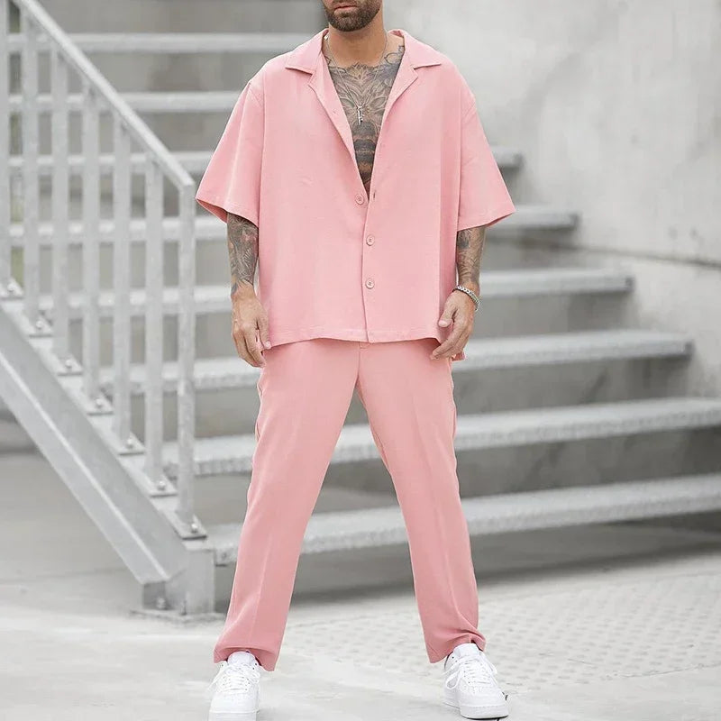 Summer Clothing Casual Loose Suit