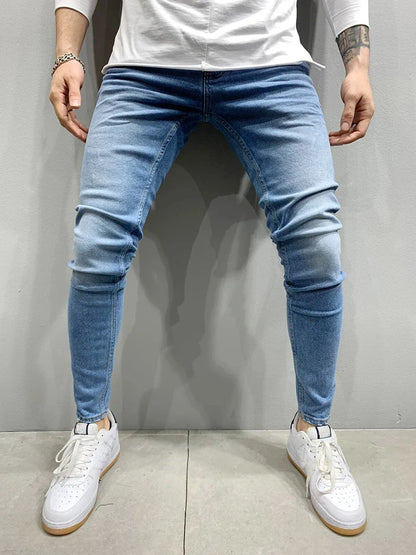 Stretch Jeans Street Casual Slim Trouser