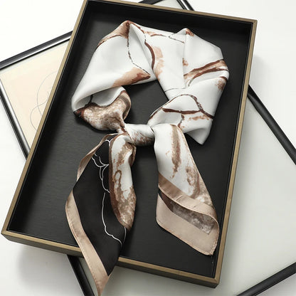 Scarf 70 70Cm Silk Square