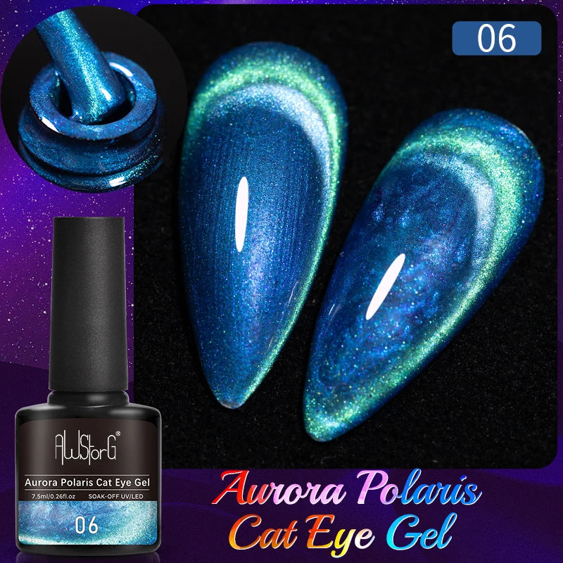 Pink Cat Eye Gel Polish