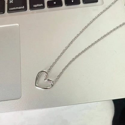 Zircon Clavicle Chain Necklace