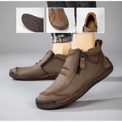 Handmade Leather Ankle Boots