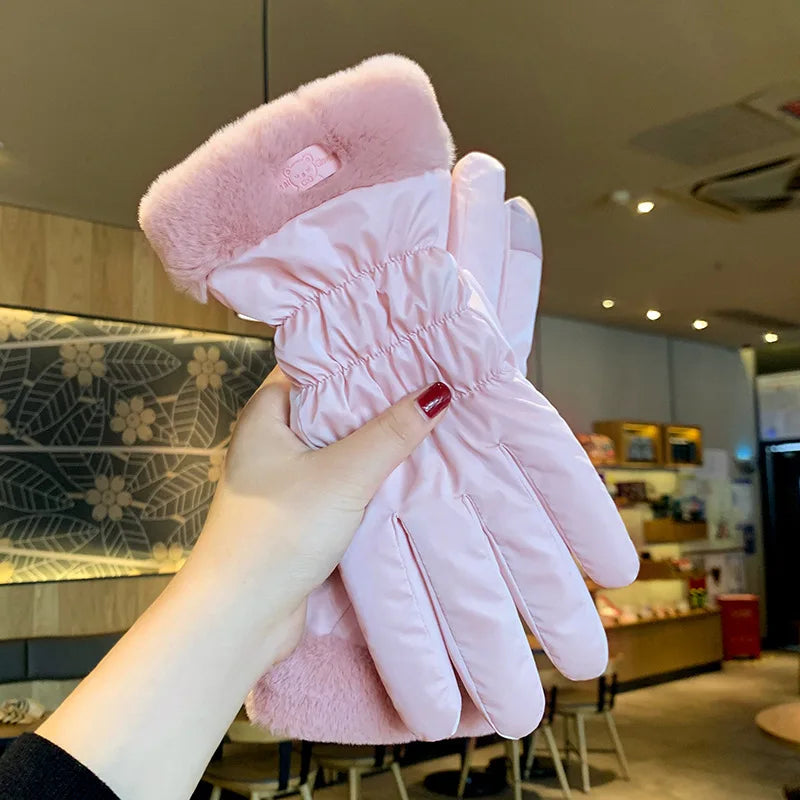 Women's Waterproof Ski Gloves