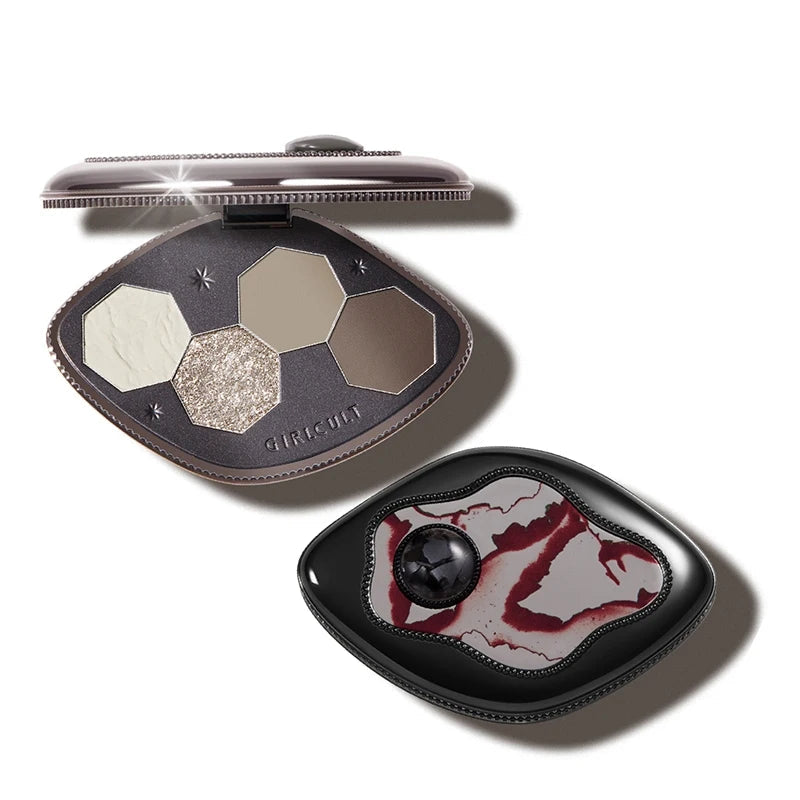 4 Color Shimmer Eyeshadow Palette