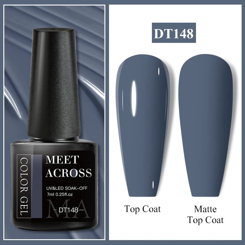 MEET ACROSS Matte Gel Polish
