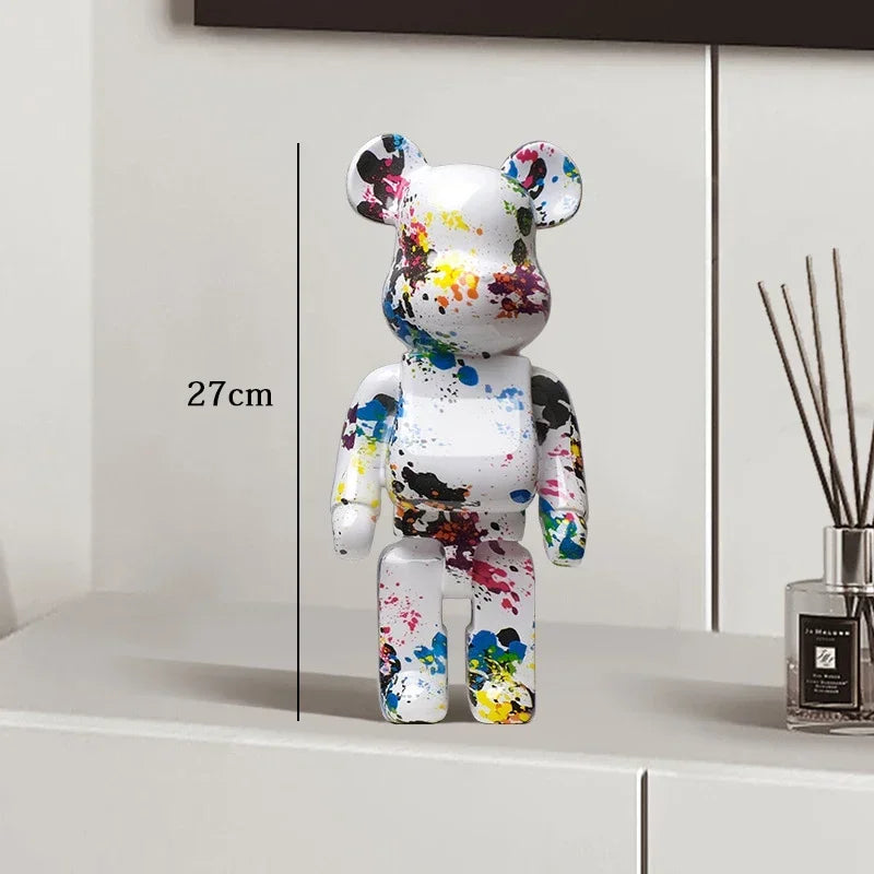 Graffiti Bear Statue