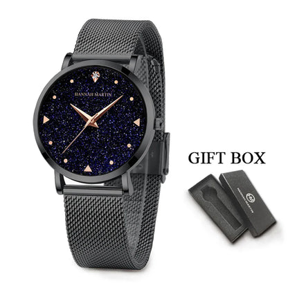 Rose Gold Rhinestone Women’s Watch
