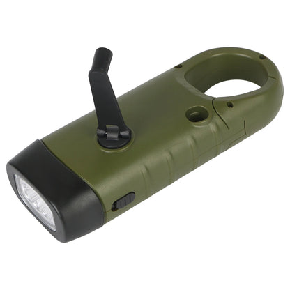 Solar-Powered Emergency Flashlight
