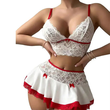 Open Bra Lingerie Set