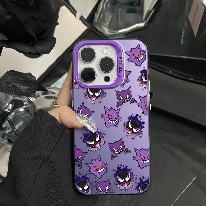Pokémon Gengar Frosted Case for iPhone 17 Air | 17 Pro Max | 16 Pro Max | 16 Pro | 15 Pro Max | 15 Pro | 14 Plus | 14 Pro | 13 Pro | 12 Mini | 11 Pro Max