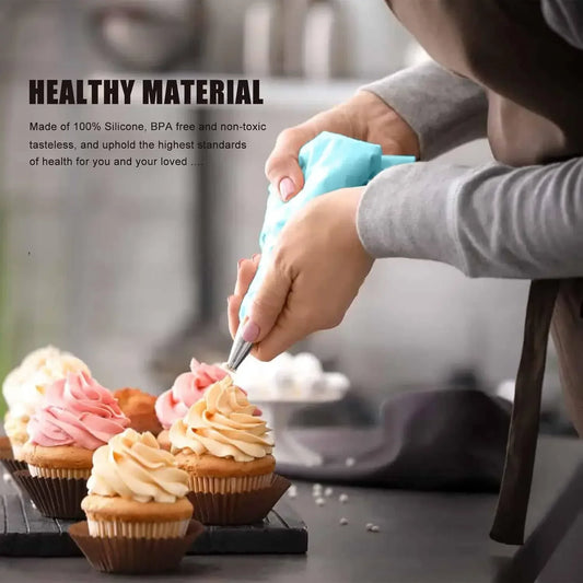 Metal Pastry Set Piping Bags