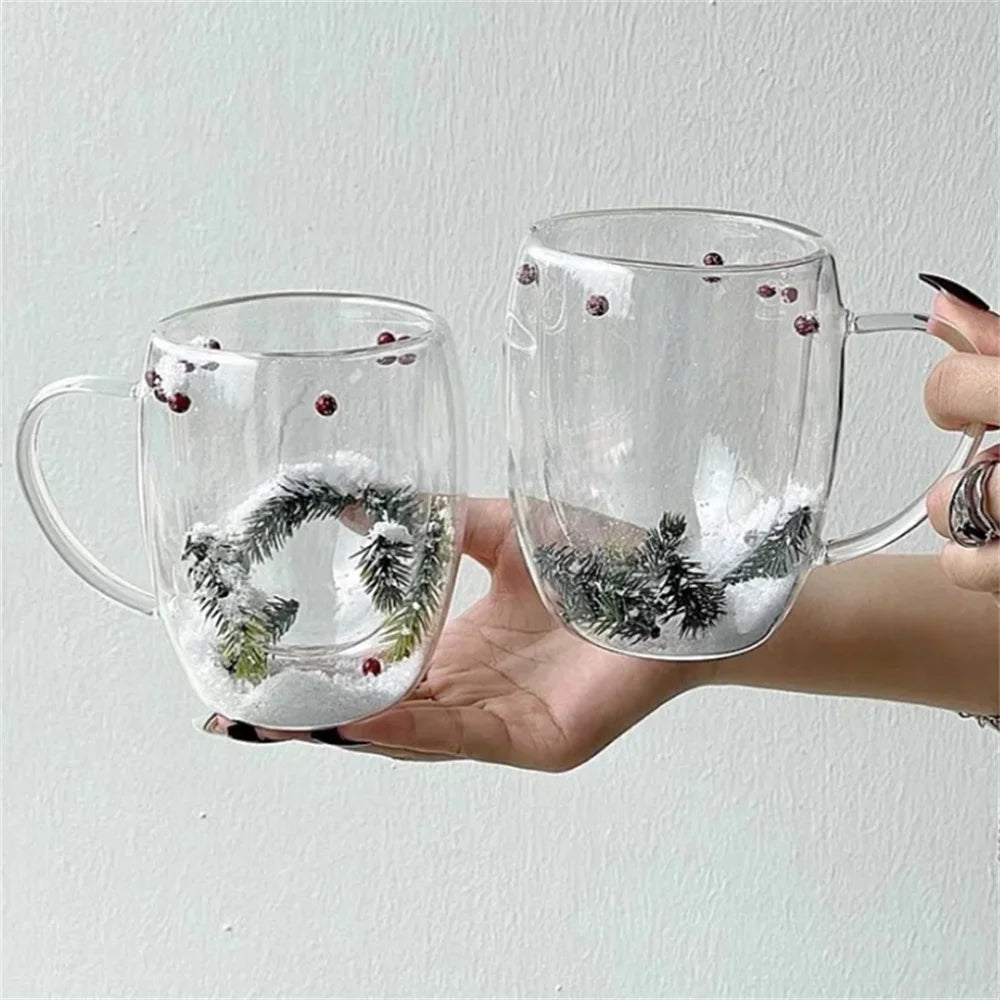 Christmas Snow Scene Cup