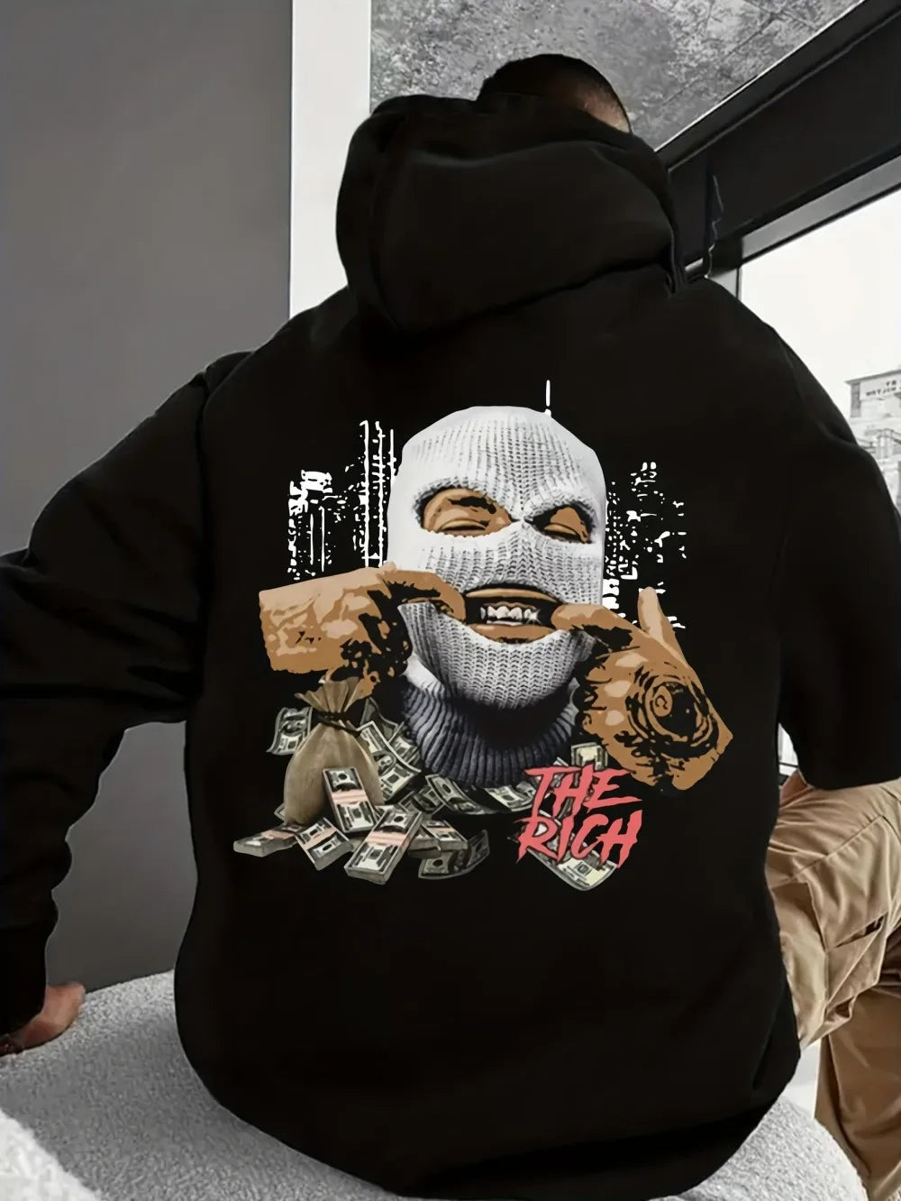 Avatar Print Heavyweight Hoodie