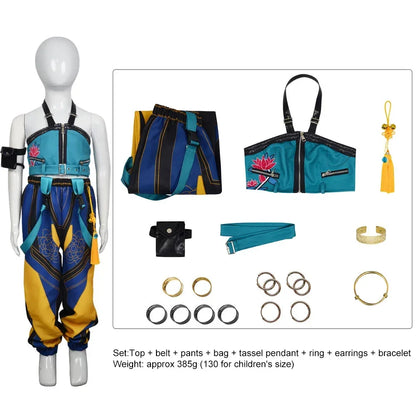 Halloween Polyester Costume 2