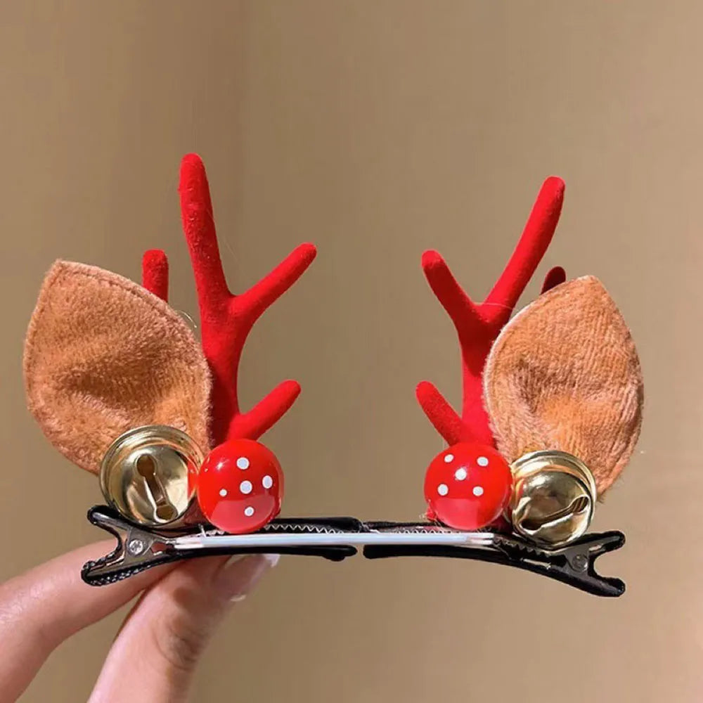 Christmas Antler Hair Clips