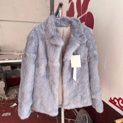 Rabbit Fur Bolero Jacket