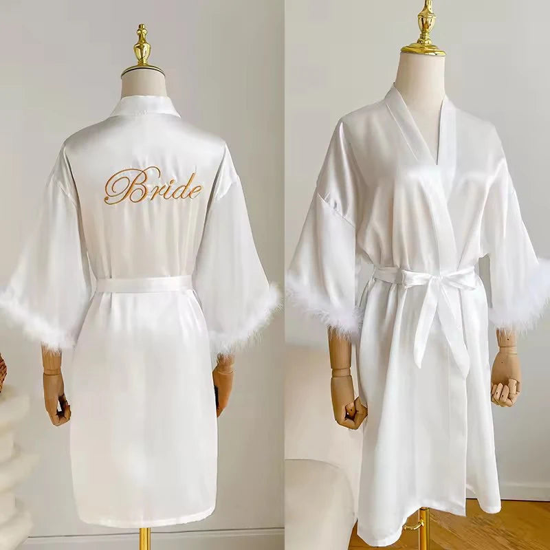 Luxury Satin Summer Robe