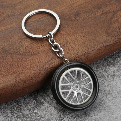 Creative Gear Head Keychain Speed