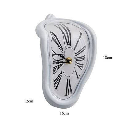 Melting Distorted Wall Clocks
