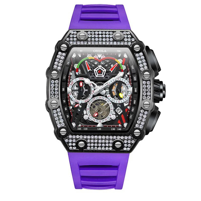 Multifunctional Barrel Quartz Watch