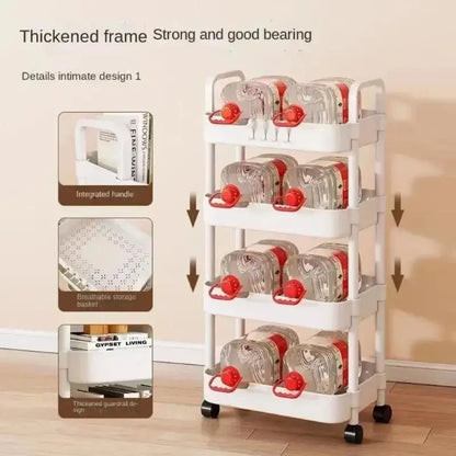 Plastic Reusable Storage Rack Multi