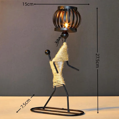 Abstract Candle Holder