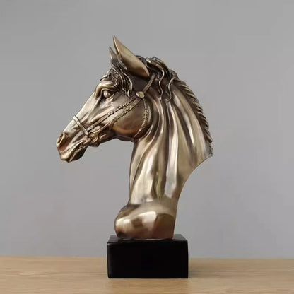 Horse Head Sculpture