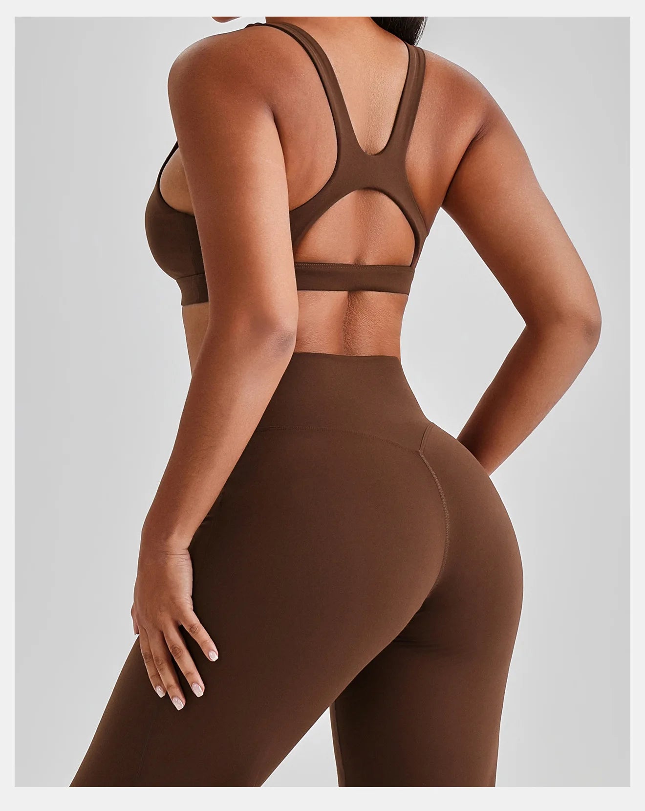 Back Hollow Out Fitness Bra
