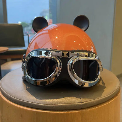 Retro Lightweight Half Helmet