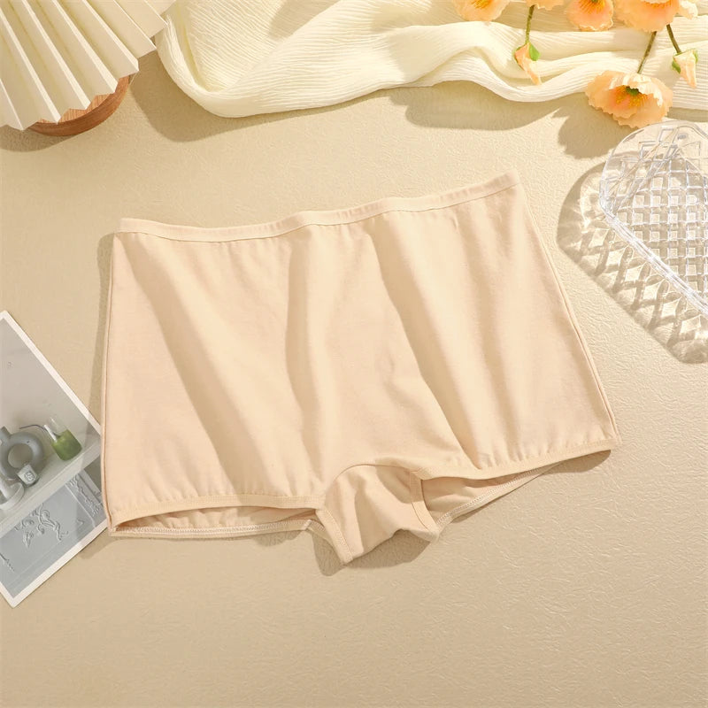 Seamless Cotton Boxer Briefs