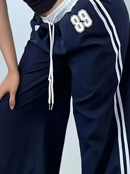 Geometric Print Leisure Pants