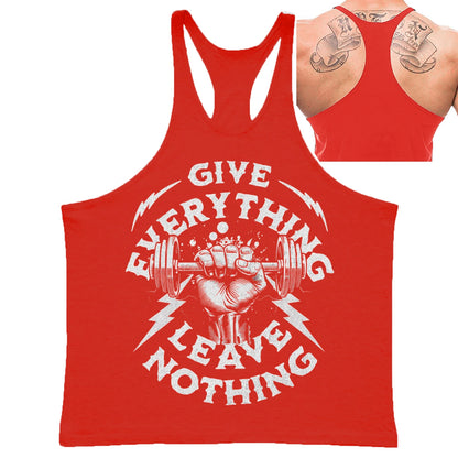 Give Everything Leave Nothing Graphic