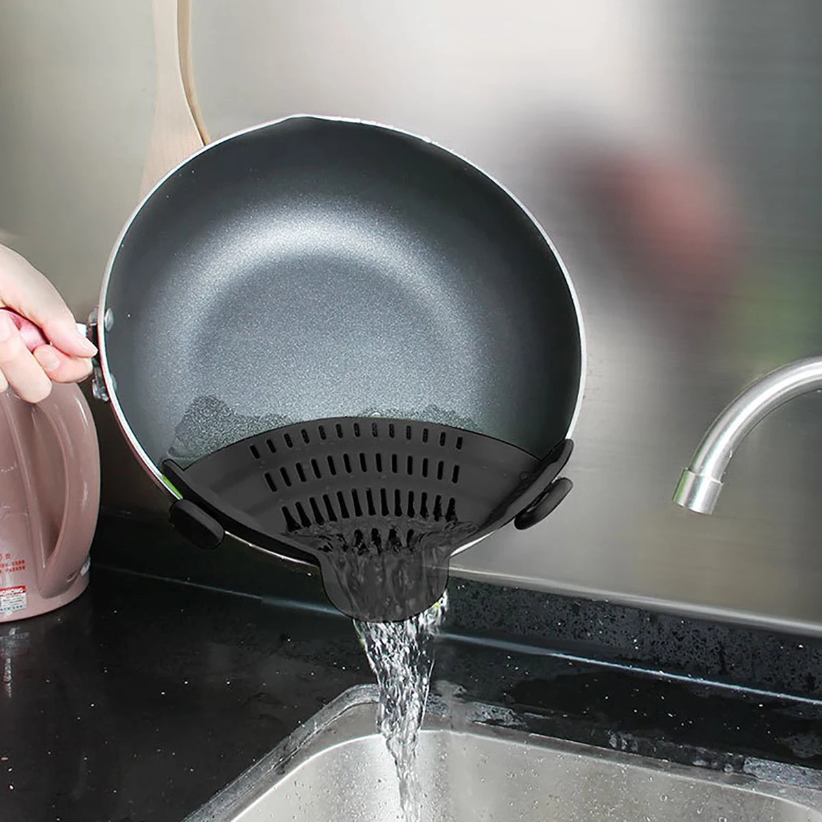 Silicone Kitchen Strainer Clip