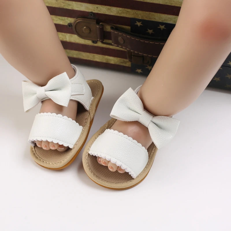 Butterfly Bow Baby Sandals