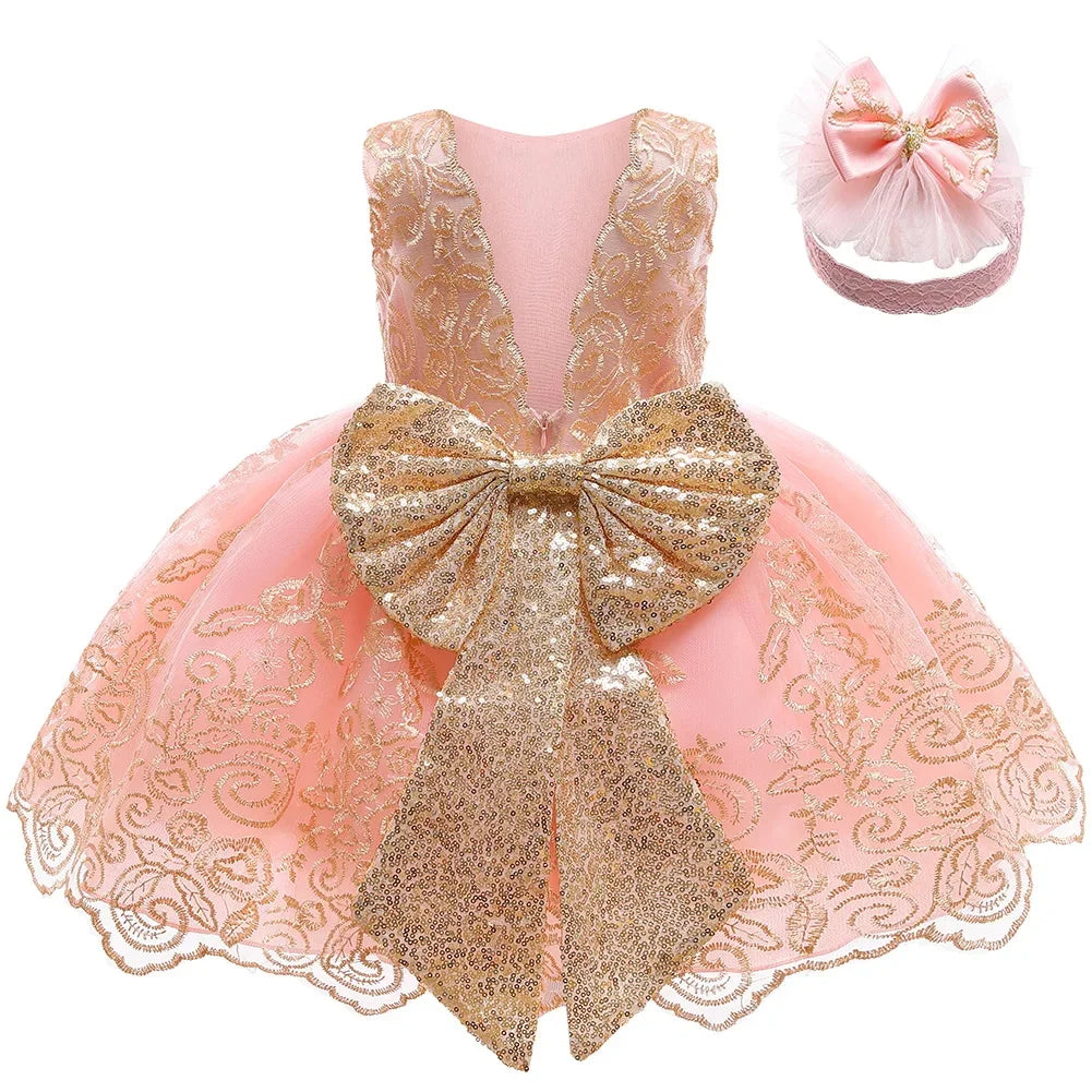 Princess Floral Cotton Dress