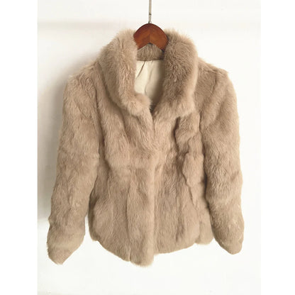 Rabbit Fur Bolero Jacket