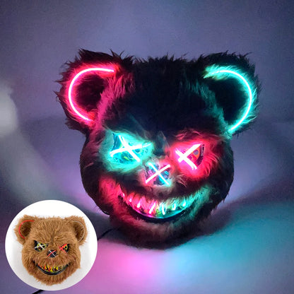 Glowing Bloody Animal Mask