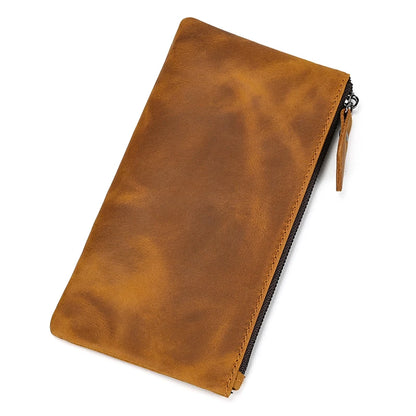 Leather Long Wallet
