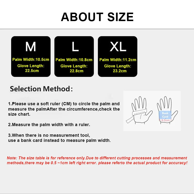 Chrlck Wear-Resistant Cycling Gloves