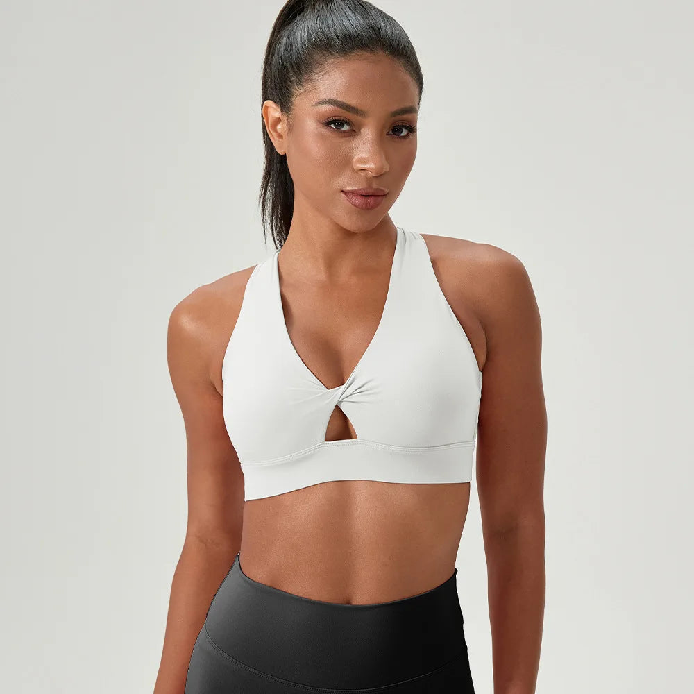 Yoga bra detachable padding quick-drying