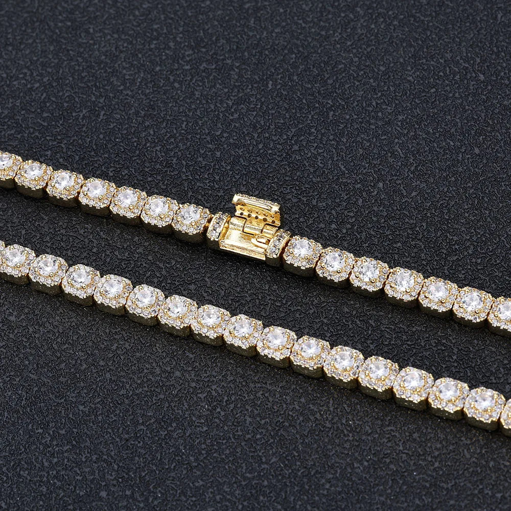 5mm Iced Tennis Chain Bracelet