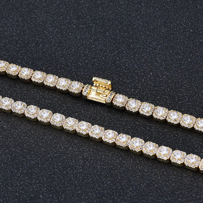 5mm Iced Tennis Chain Bracelet