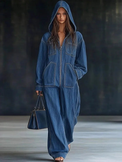 Casual Solid Jumpsuit