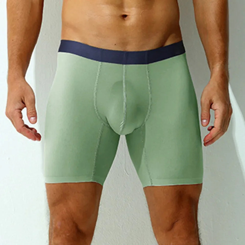 Solid Nylon Boxers