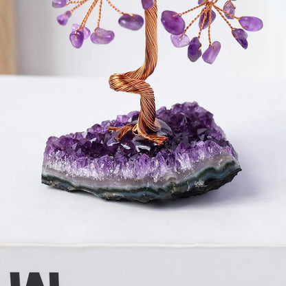 Amethyst Crystal Tree