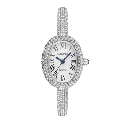 Oval Roman Watch