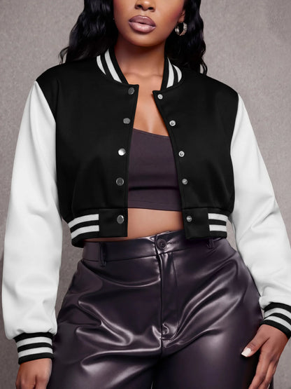Spliced Varsity Jacket