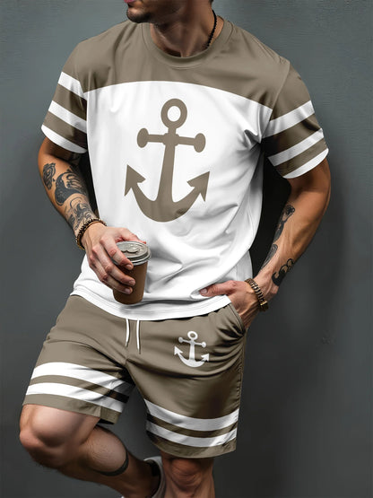 3D Printed Drawstring Shorts Set