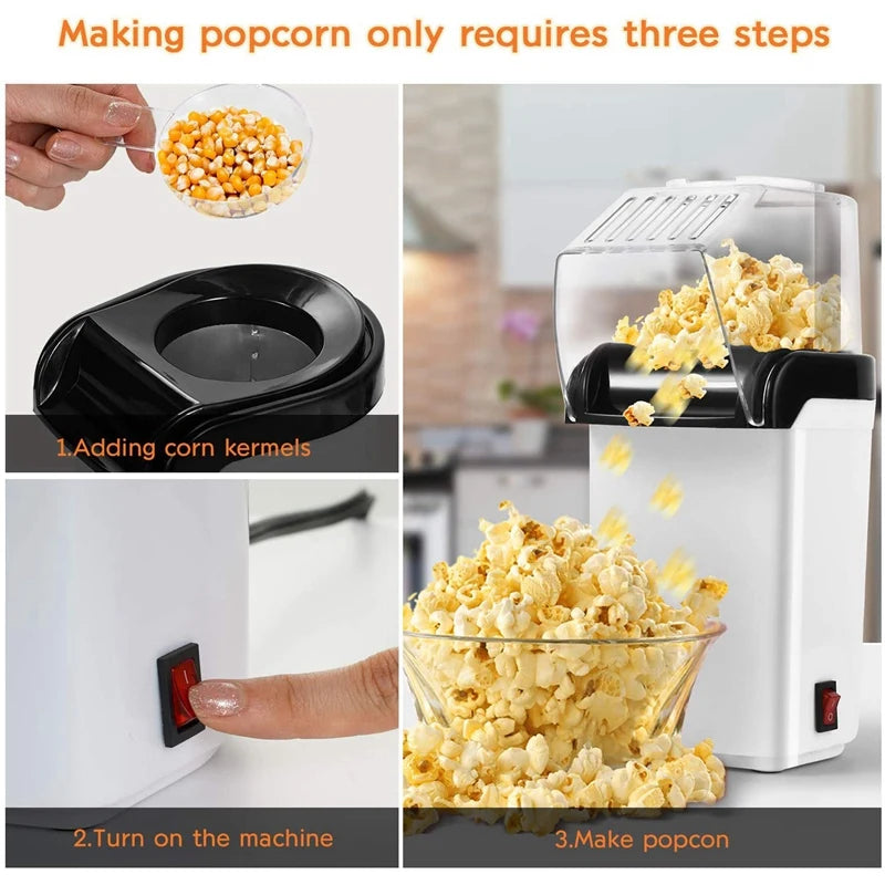 Automatic Electric Popcorn Machine