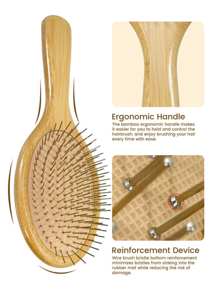 Bamboo Cushion Hair Brush
